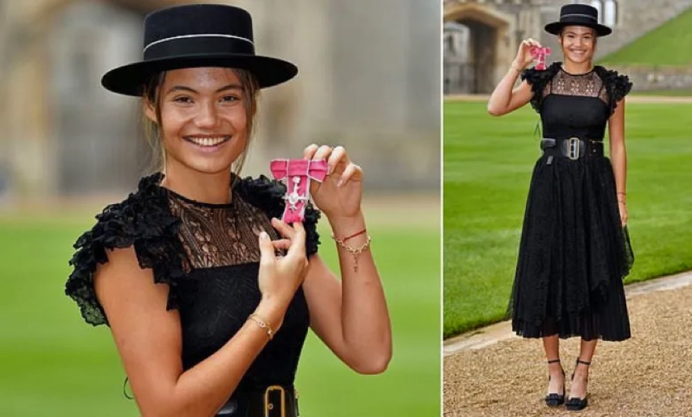 Emma Raducanu Awarded MBE