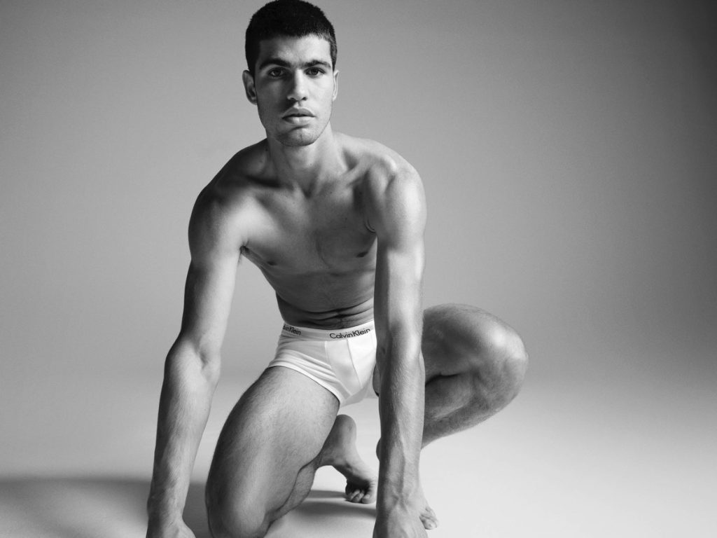 carlos alcaraz calvin klein