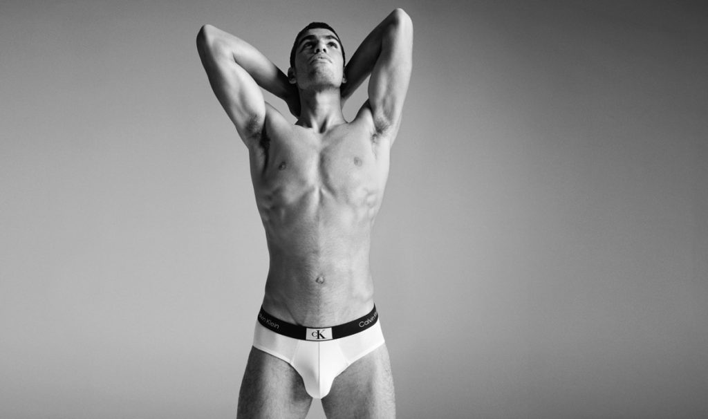 carlos alcaraz calvin klein ad