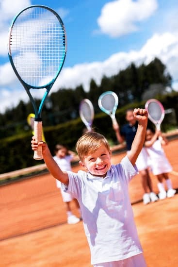 kids turning tennis pros
